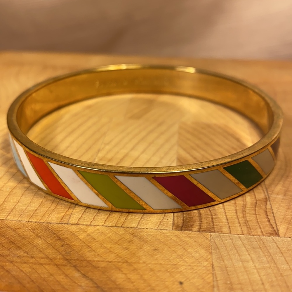 Kate Spade Flying Colors enameled bracelet rainbow - Picture 4 of 10